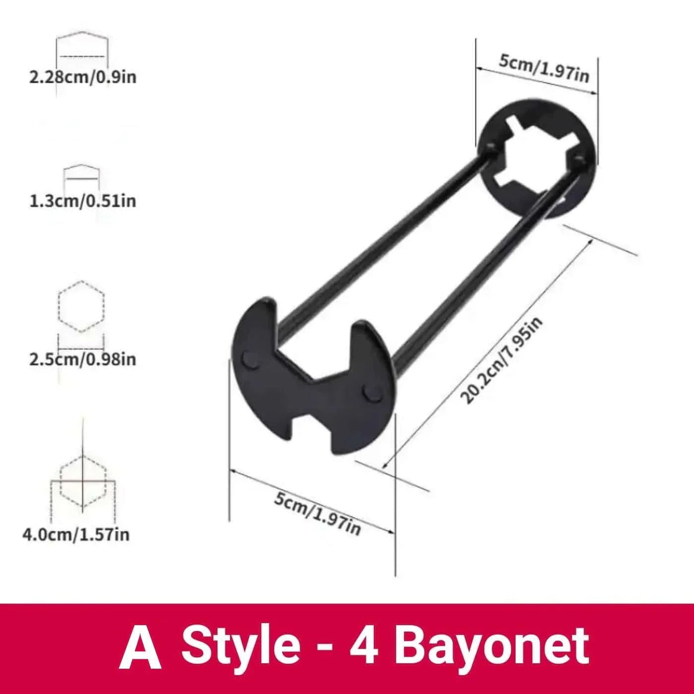 SinkMaster | Multi-Tasking Sink Wrench